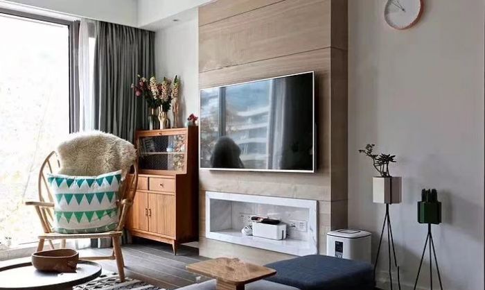 �Ϻ�����ǽʵ��װ��Ч��ͼ