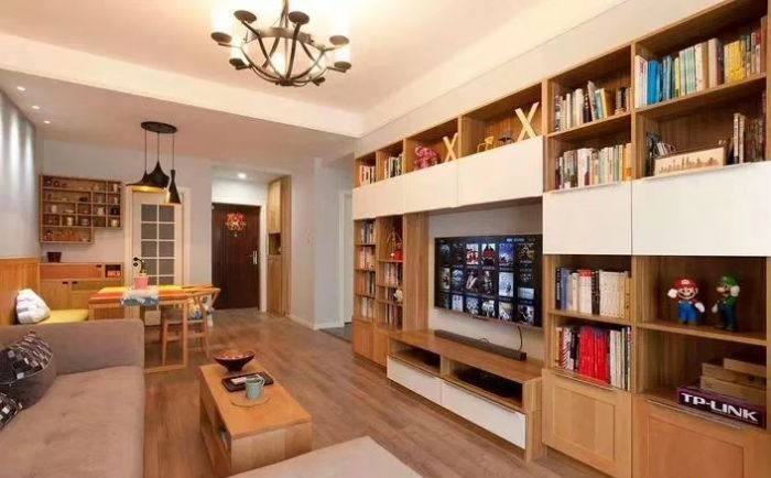 �Ϻ�����ǽʵ��װ��Ч��ͼ