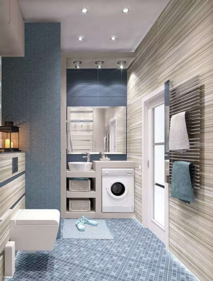 上海紧凑卫生间布局推荐装修效果图