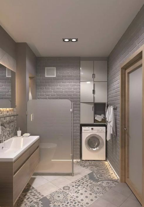 上海紧凑卫生间布局推荐装修效果图