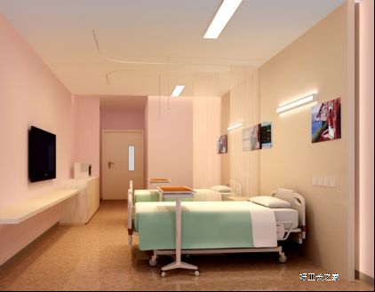 �Ϻ��ο�ҽԺ��4000ƽ��580������װ��Ч��ͼ