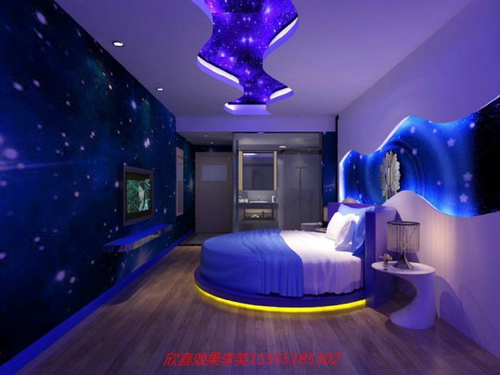 哈尔滨主题酒店装修效果图