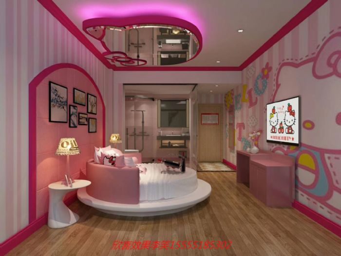 哈尔滨主题酒店装修效果图