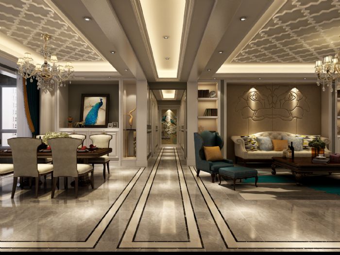 海口观澜湖中央公园装修效果图