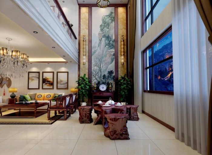 �˳Ǻӽ�ʢ����԰B7-7װ��Ч��ͼ