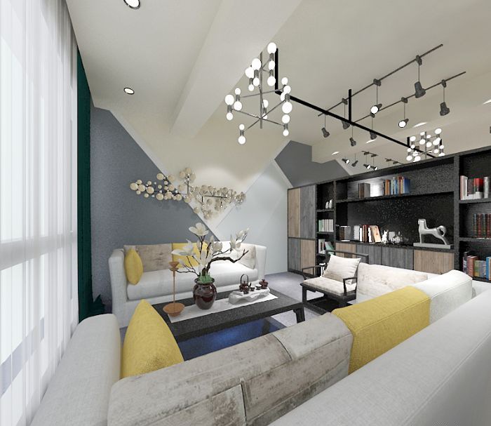 盘锦养老服务旅游办公室装修效果图