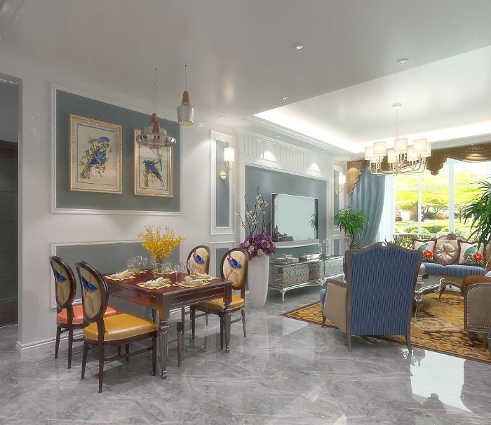 ʯ��ׯ�������Ļ�԰װ��Ч��ͼ