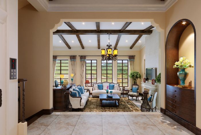 石家庄太行轩圃1号楼西户装修效果图