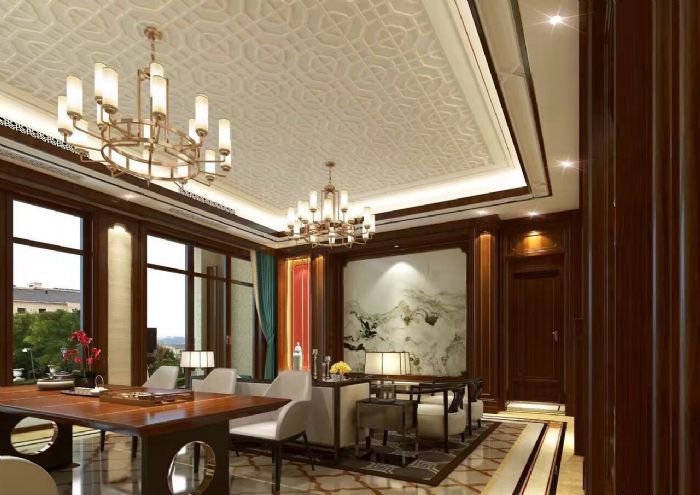 济南绿城百合花园装修效果图