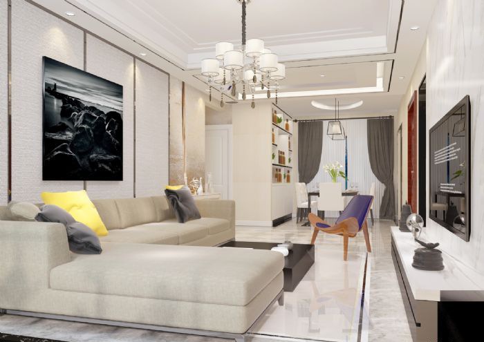 太原 绿地卢浮公馆装修效果图