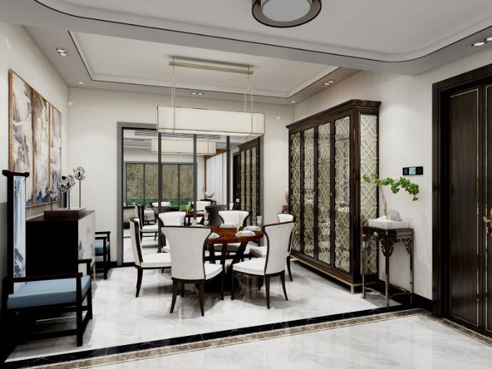 西安曲江万科翡翠国际装修效果图