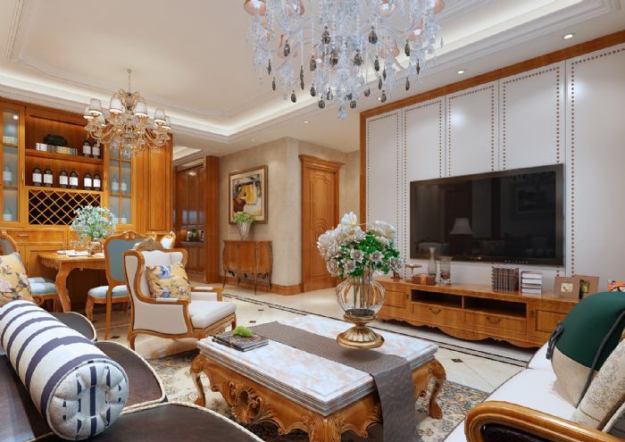 西安安城御花园装修效果图