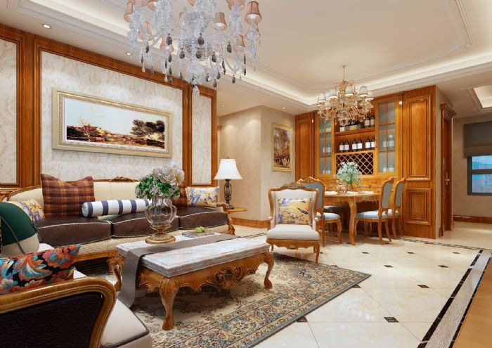 西安安城御花园装修效果图