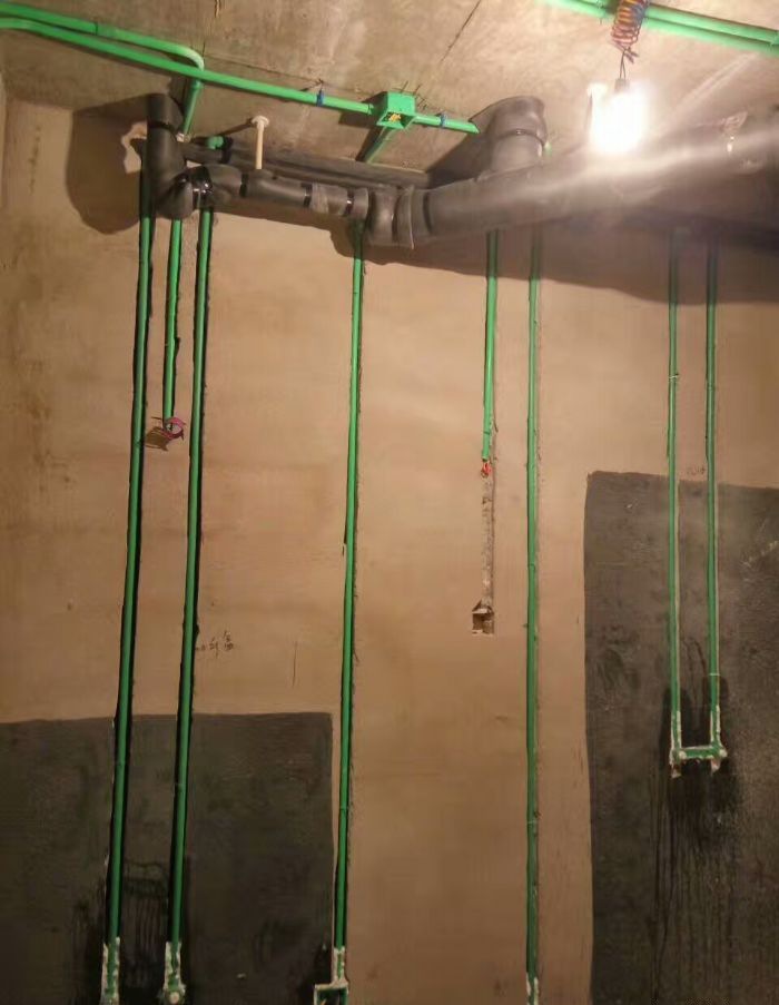 �˲�ˮ·ϵͳʩ���ֳ�չʾװ��Ч��ͼ