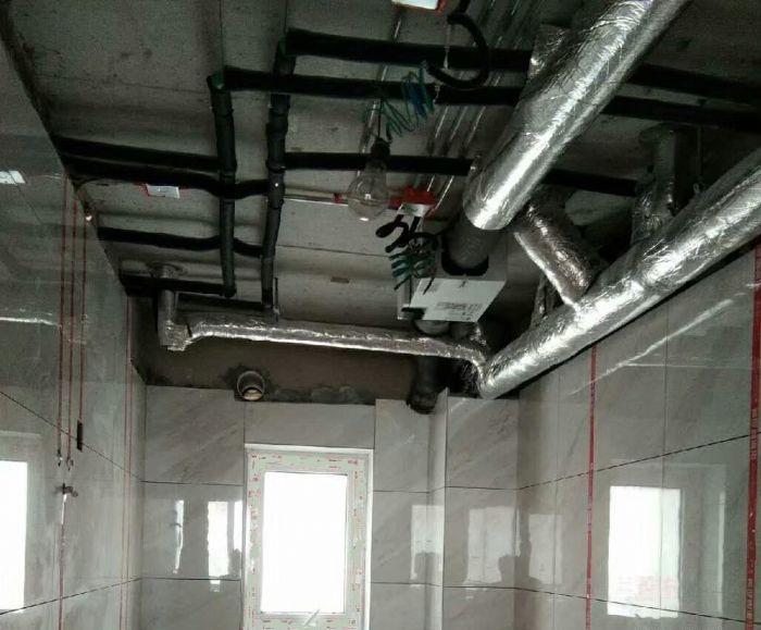 �˲�ˮ·ϵͳʩ���ֳ�չʾװ��Ч��ͼ