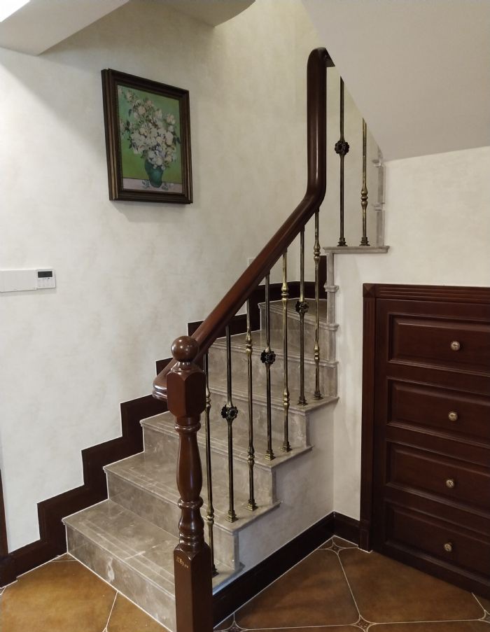 杭州富春壹号院小区(复古美式风格)装修效果图