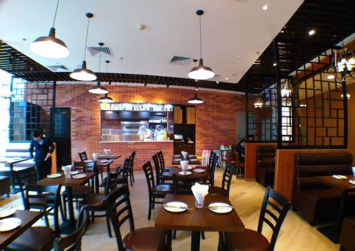广州嘉裕广场 披萨店装修效果图