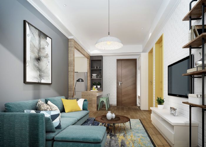 广州康怡商业大楼公寓样板间装修效果图