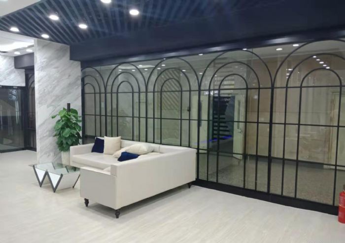 石家庄A. S美发店,200平米,26万装修效果图