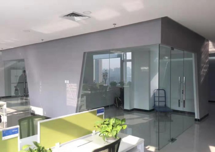 石家庄润江慧谷办公室,1000平米,68万装修效果图