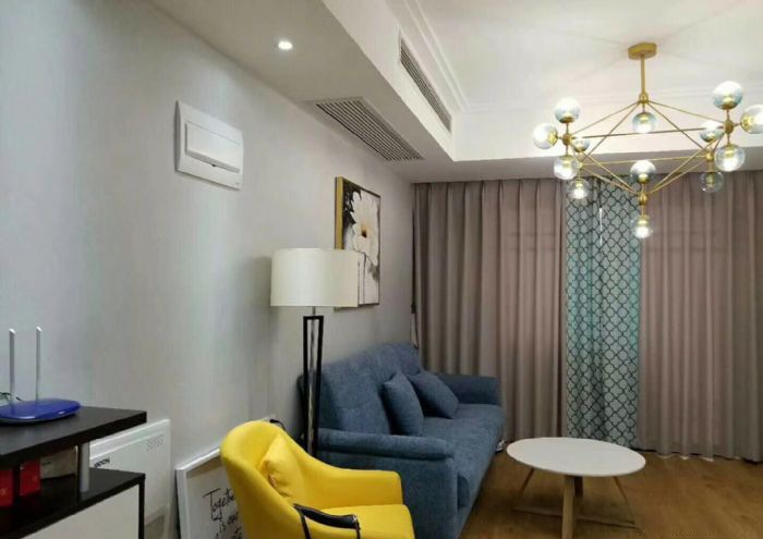 �人�ڴ���԰һ��װ��Ч��ͼ