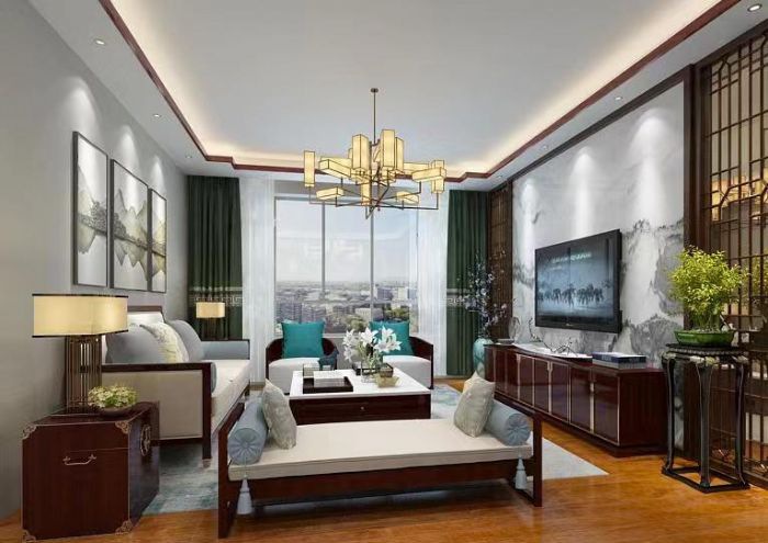 北京丰台海上海花园装修效果图