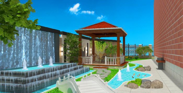 �е�����ɽׯװ��Ч��ͼ