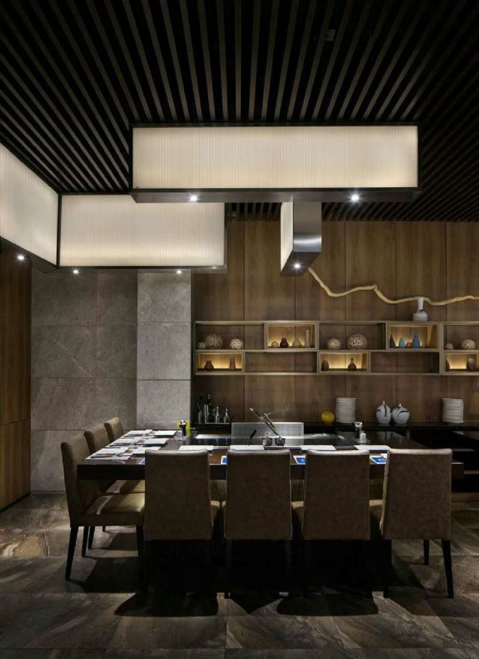 承德铁板烧店面装修效果图