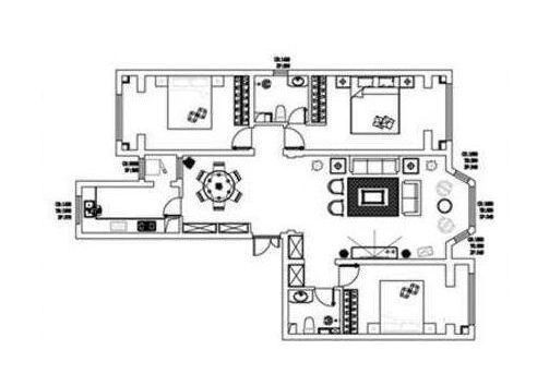 石家庄碧景园装修效果图