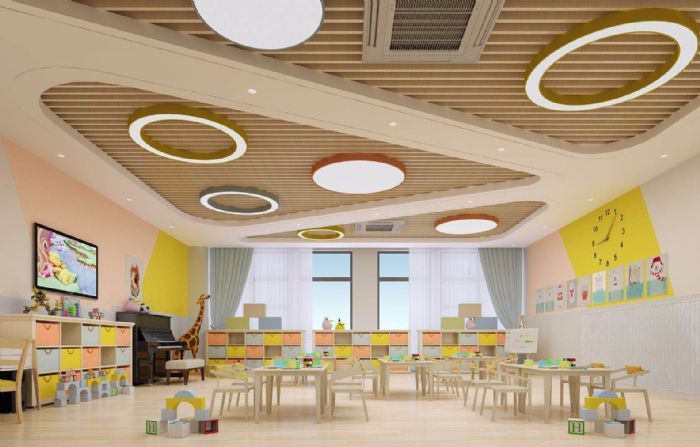 合肥幼儿园装修【工装工程】装修效果图