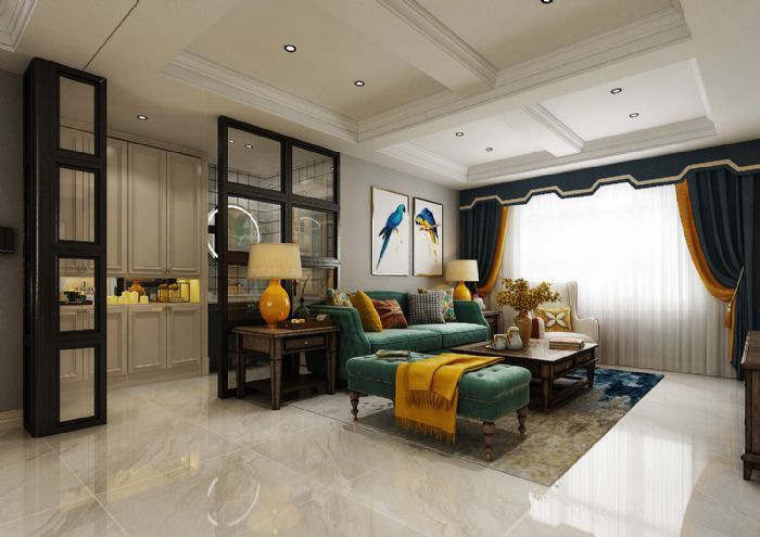 济南黄金山水郡装修效果图