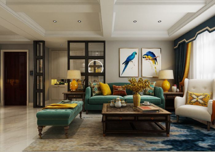 济南黄金山水郡装修效果图