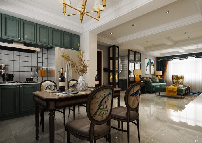 济南黄金山水郡装修效果图