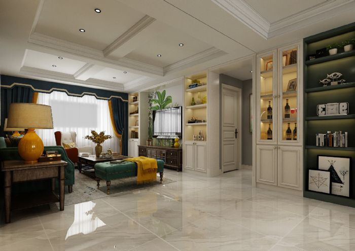 济南黄金山水郡装修效果图