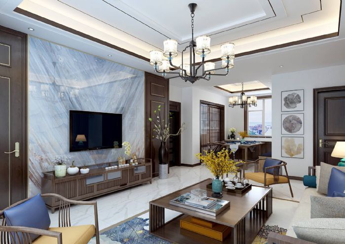 济南龙湖水晶郦城装修效果图