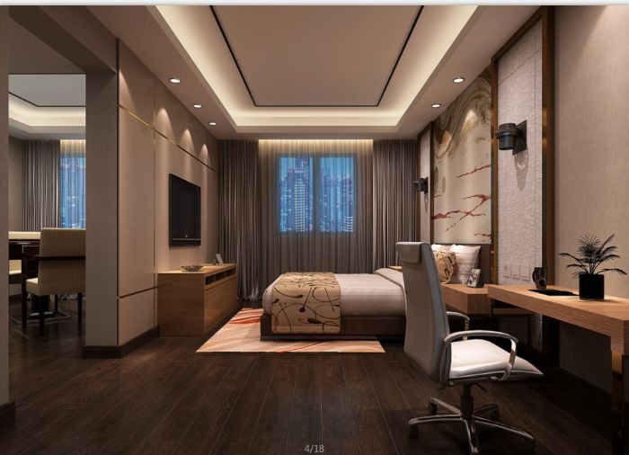 武汉宾馆装修效果图