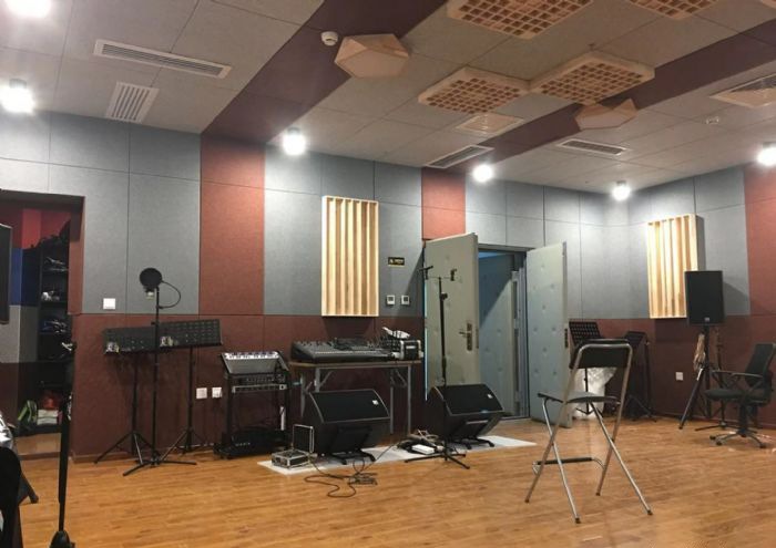 北京公益桥西录音棚装修效果图