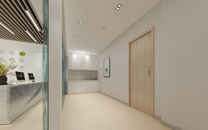 廊坊大公管商业楼展示厅装修效果图