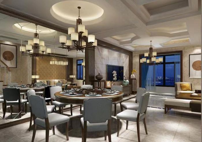 天津美克嘉美湾别墅装修效果图