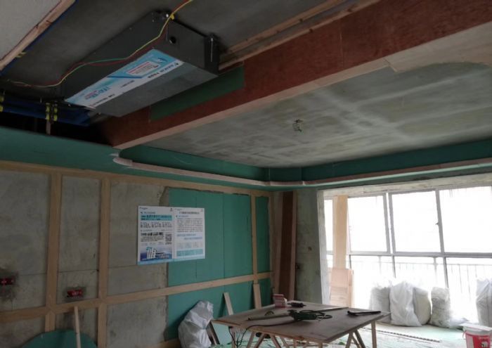 南宁联发臻品-现场木工石膏线篇装修效果图