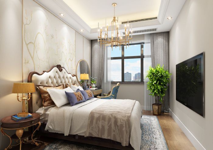 上海惠南镇东原艺墅法式装修效果图