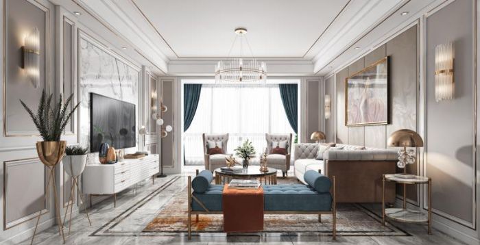 孝感金一珅港装修效果图