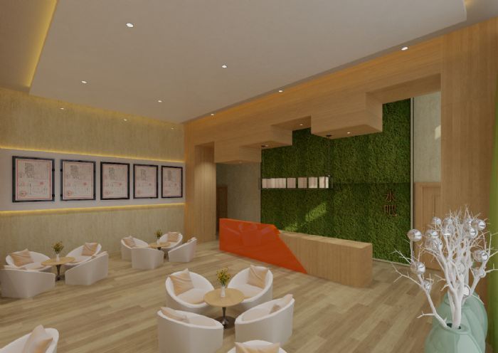 太原普天光缆售楼部装修效果图