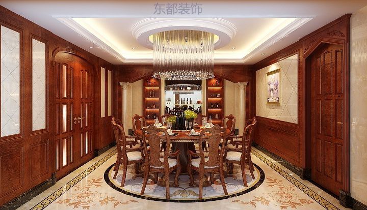 武汉华侨城别墅天槌装修效果图