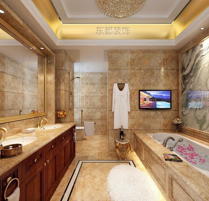 武汉华侨城别墅天槌装修效果图