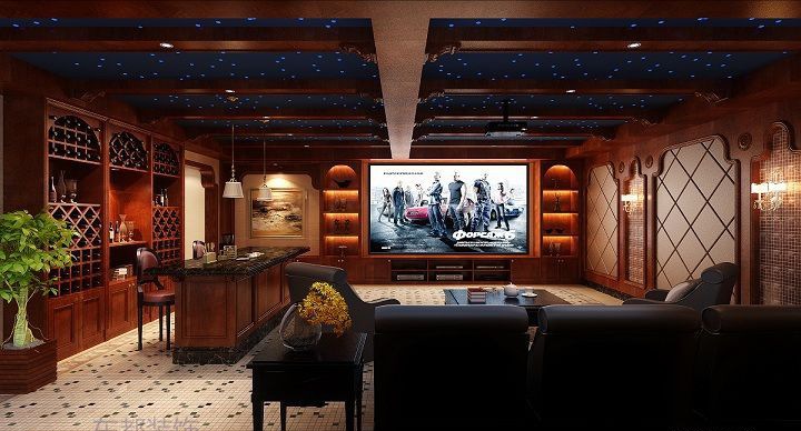 武汉华侨城别墅天槌装修效果图