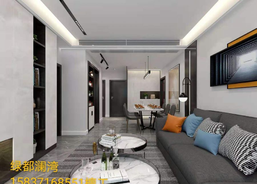 郑州绿都澜湾王总装修效果图装修效果图