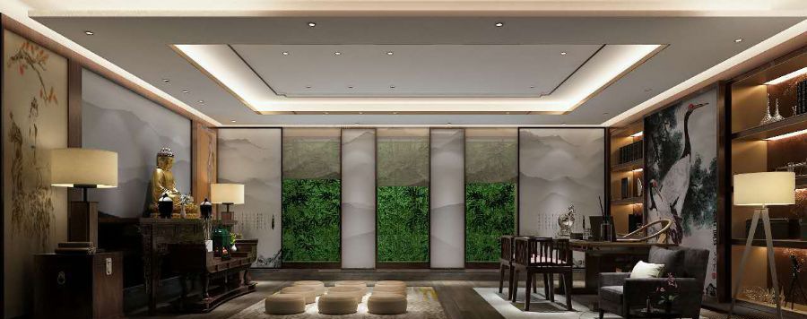 潍坊枫丹壹号院叠拼别墅装修效果图