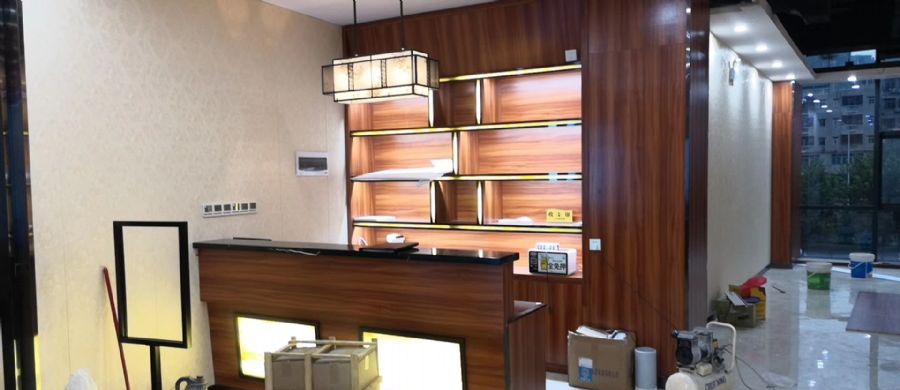 深圳坂田城立方粤记茶餐厅装修效果图