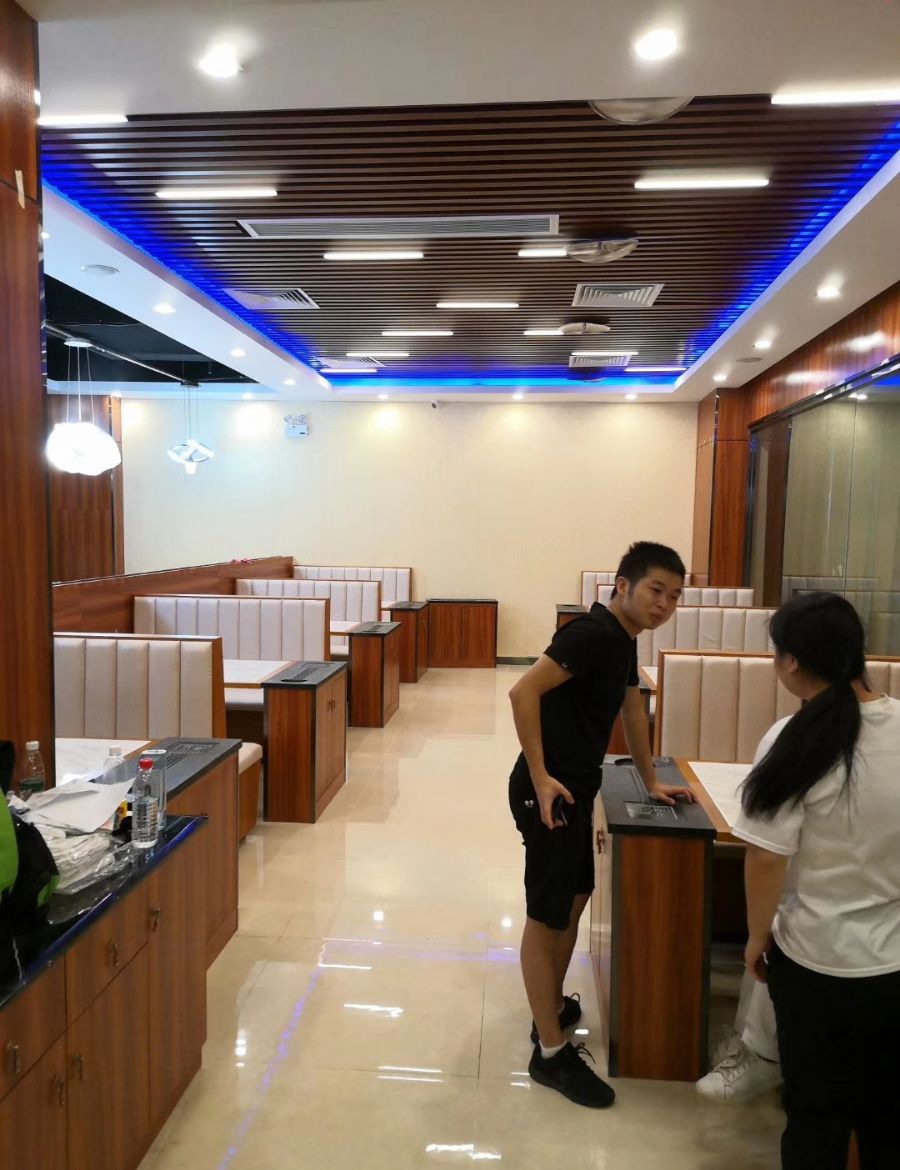 深圳坂田城立方粤记茶餐厅装修效果图